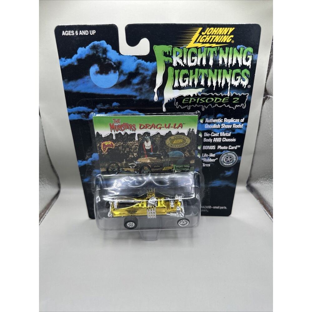 JOHNNY LIGHTNING THE MUNSTERS DRAG-U-LA GREAT CONDITION